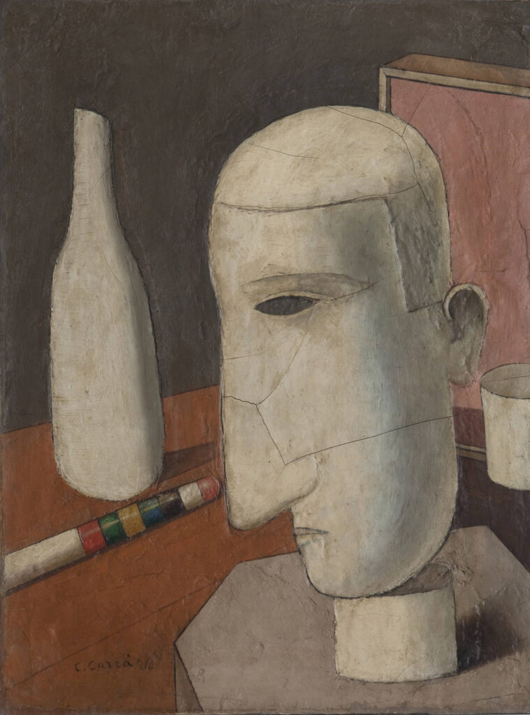 The Drunken Gentleman (1916) – Carlo Carrà Tablo