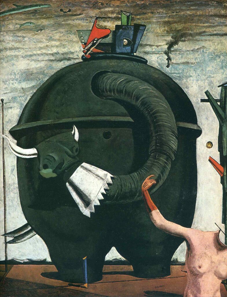 The Elephant Celebes (1921) - Max Ernst Tablo