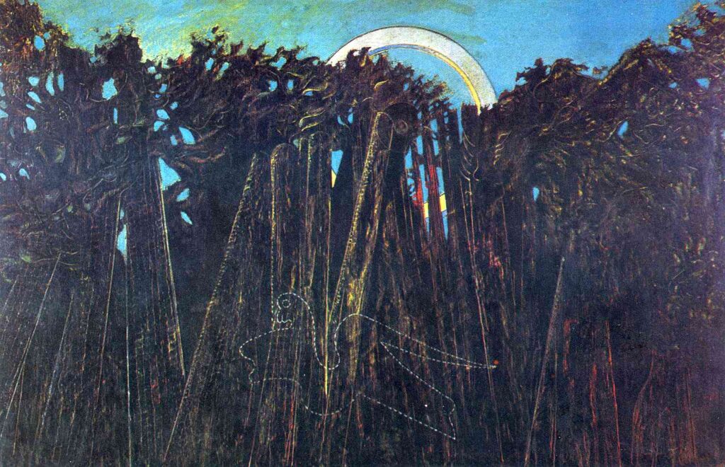The Embalmed Forest (1933) – Max Ernst Tablo