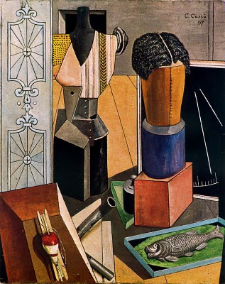 The Enchanted Chamber (1917) – Carlo Carrà Tablo