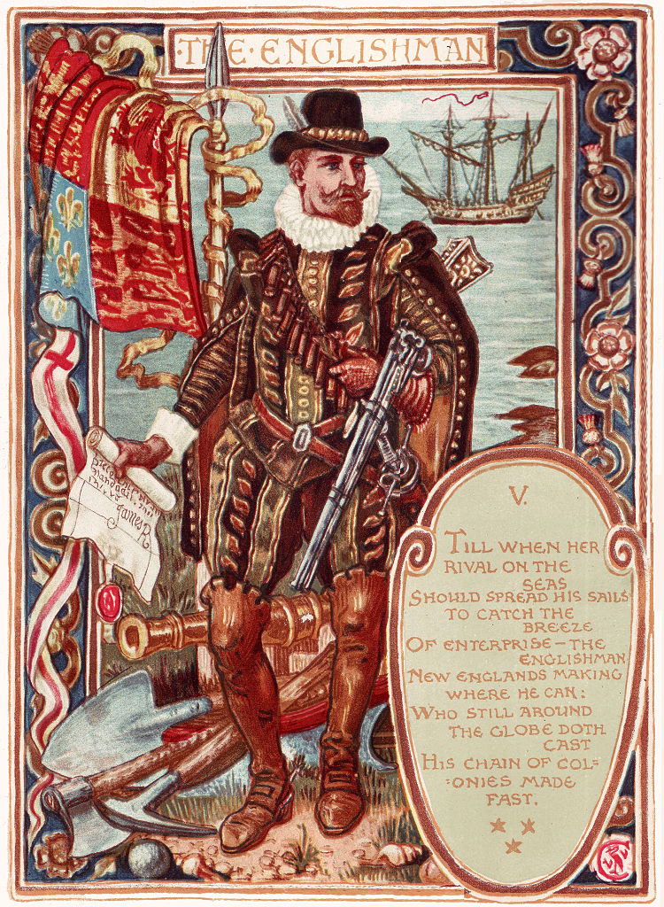 The Englishman (1893) – Walter Crane Tablo
