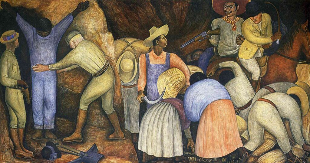 The Exploiters (1926) - Diego Rivera Tablo