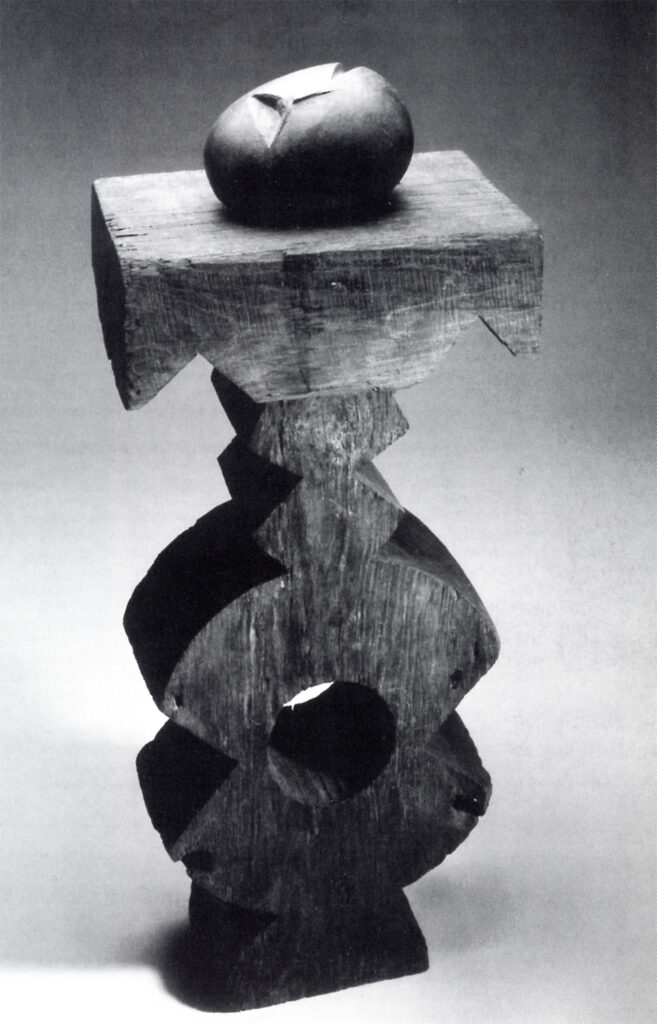 The First Cry (1917) - Constantin Brâncuși Tablo