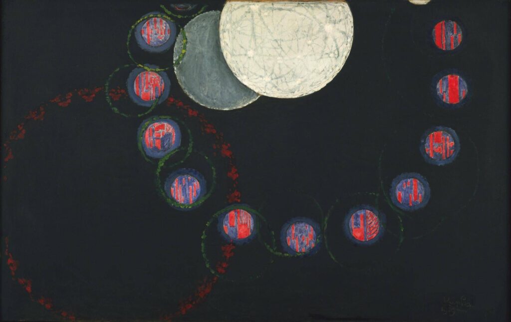 The First Step (1910) - František Kupka Tablo
