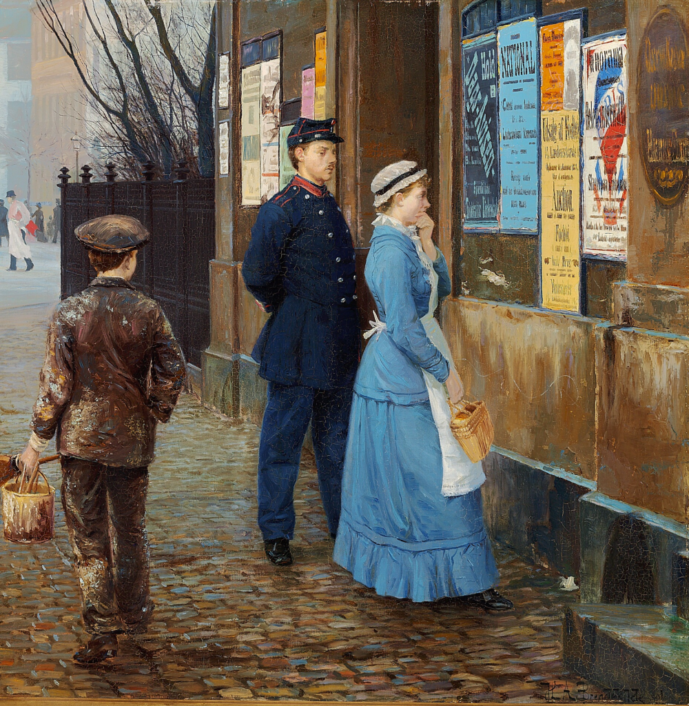 The First of November (1884) - Hans Andersen Brendekilde Tablo