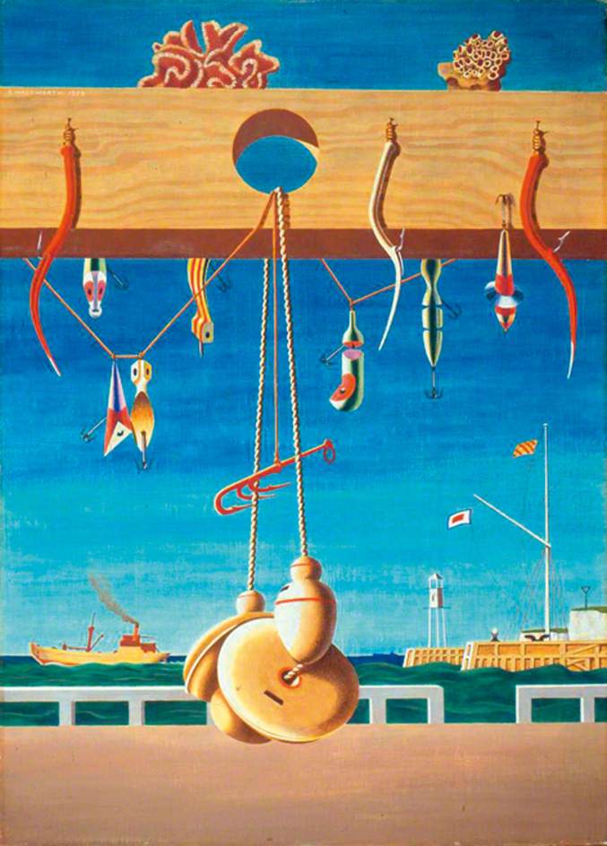 The First of the Ebb, the Sailor and the Sea (1938) - Edward Wadsworth Tablo