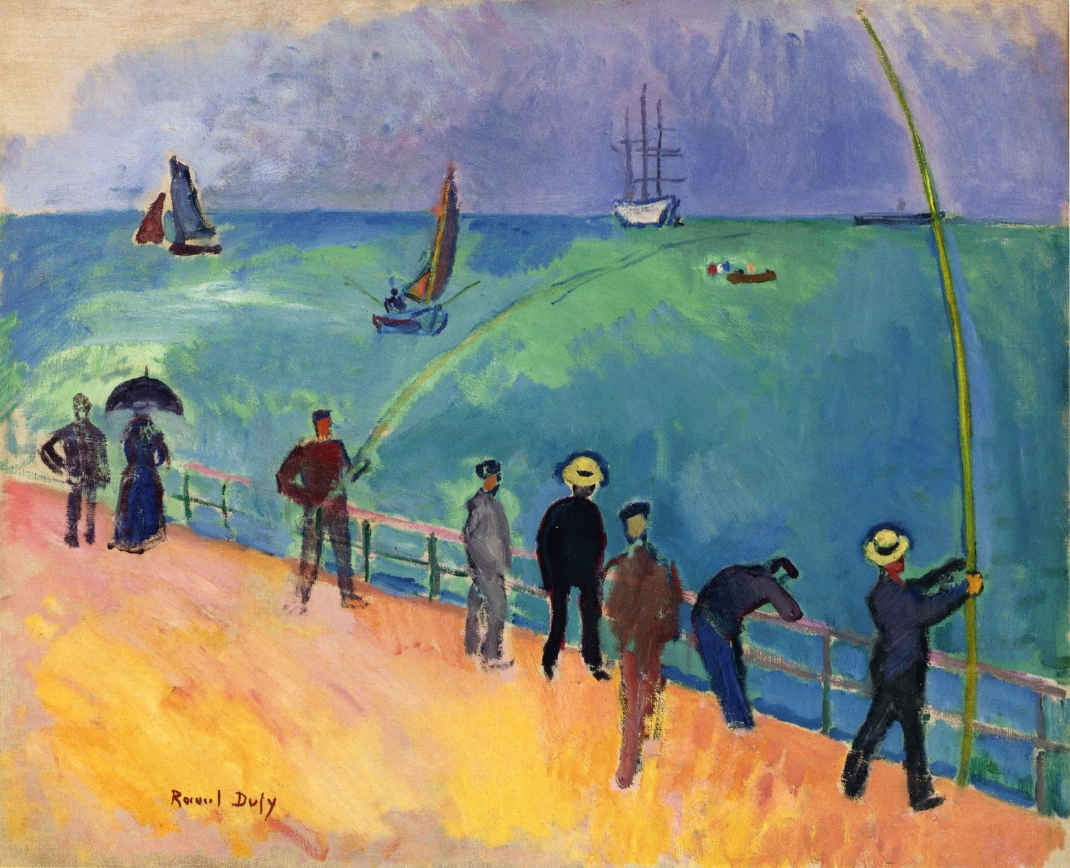 The Fishermen (1907) - Raoul Dufy Tablo