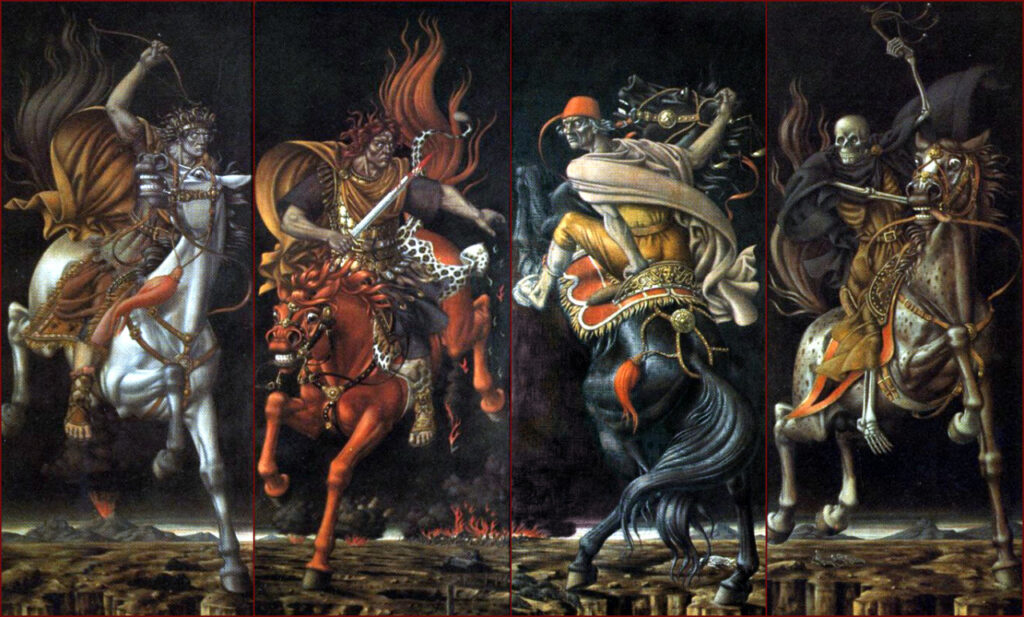 The Four Horsemen of the Apocalypse (1937) - Werner Peiner Tablo