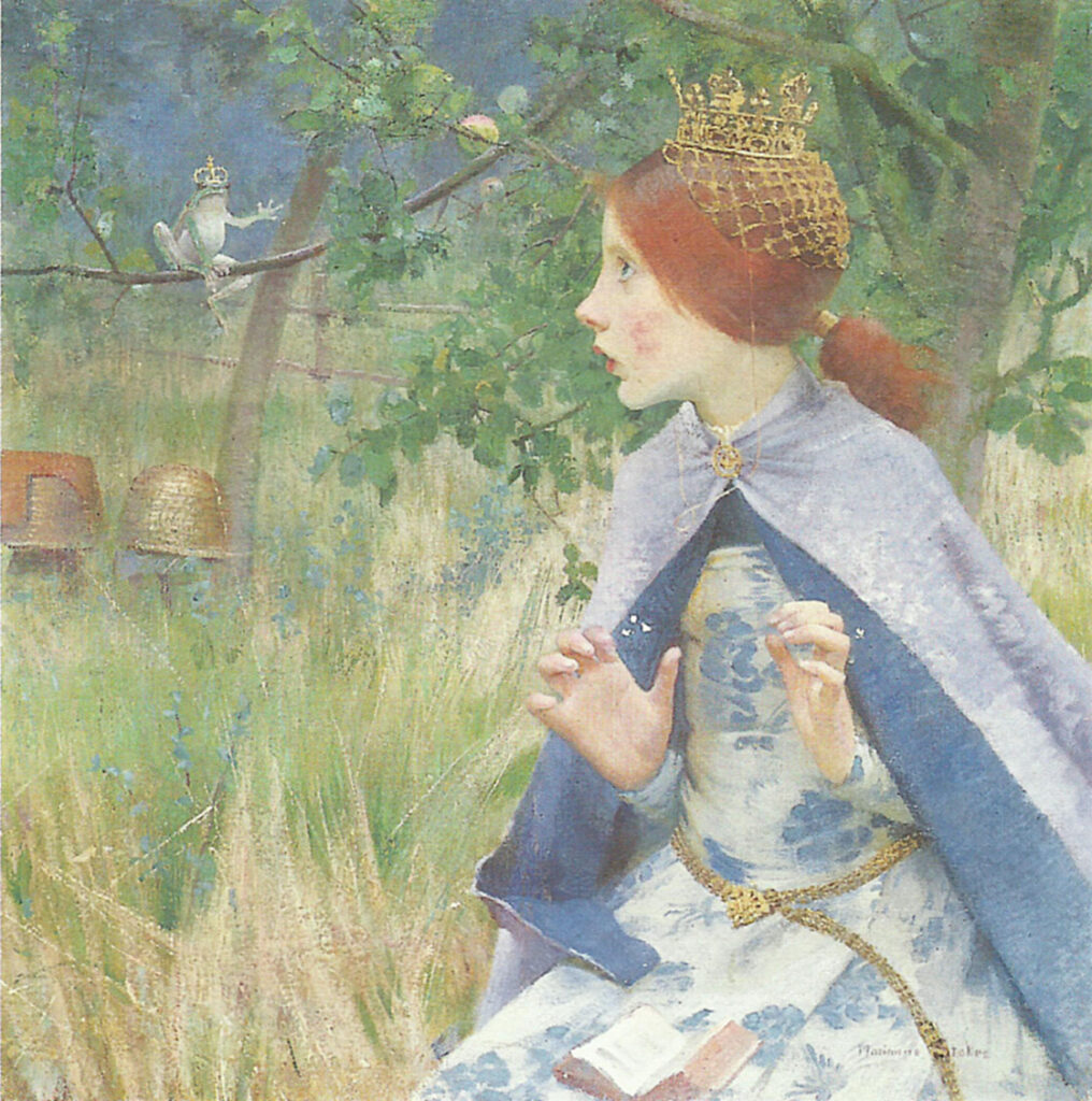 The Frog Prince (1890) - Marianne Stokes Tablo