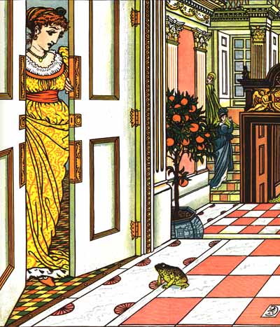 The Frog Prince and other stories (1874) – Walter Crane Tablo