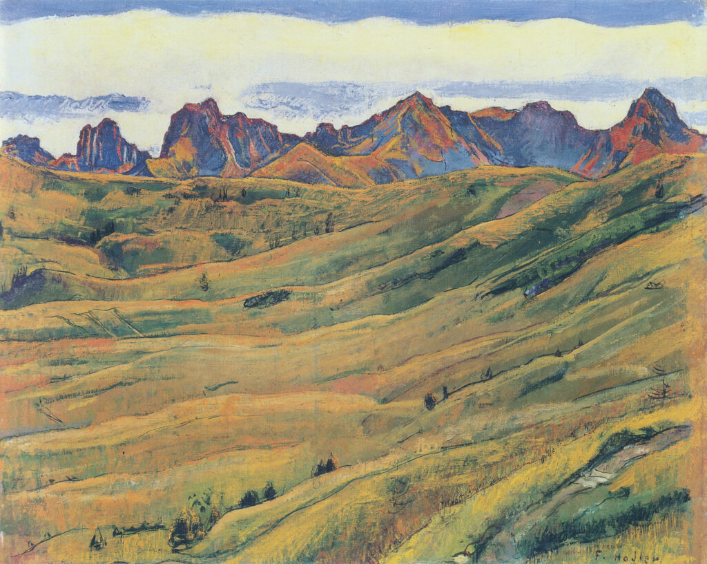 The Gantrisch (1898) - Ferdinand Hodler Tablo