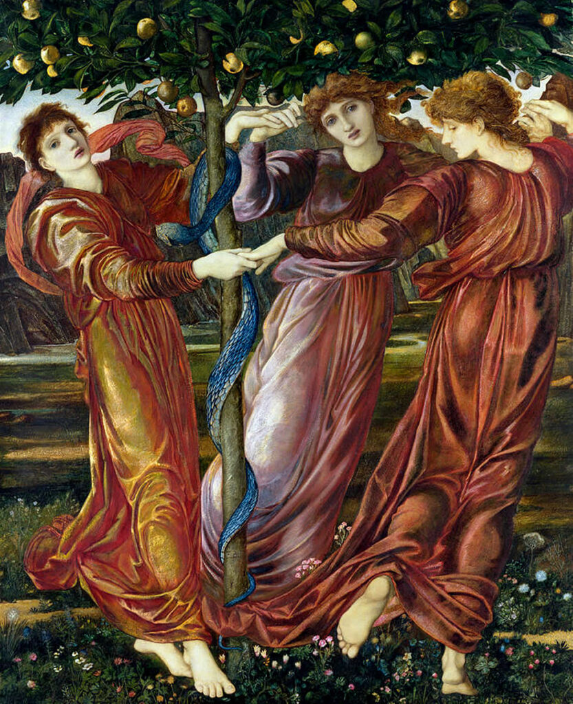 The Garden of the Hesperides (1869) - Edward Burne-Jones Tablo
