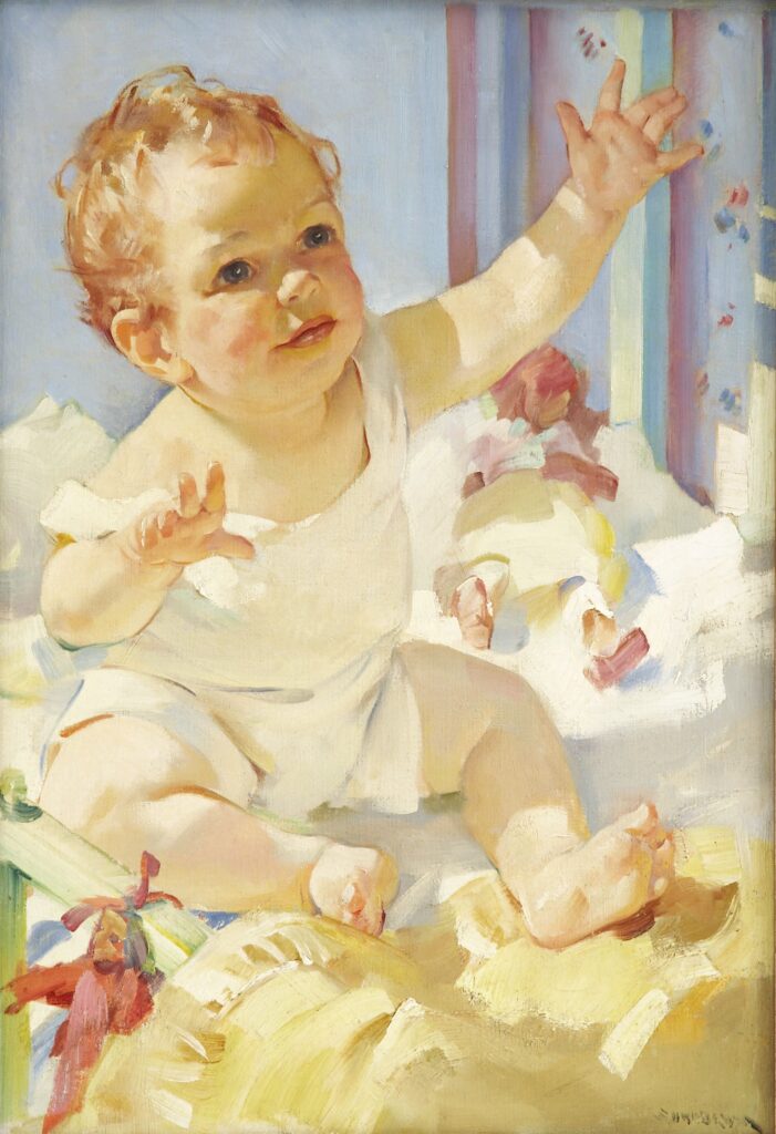 The Gerber's Baby (1930) - Haddon Sundblom Tablo