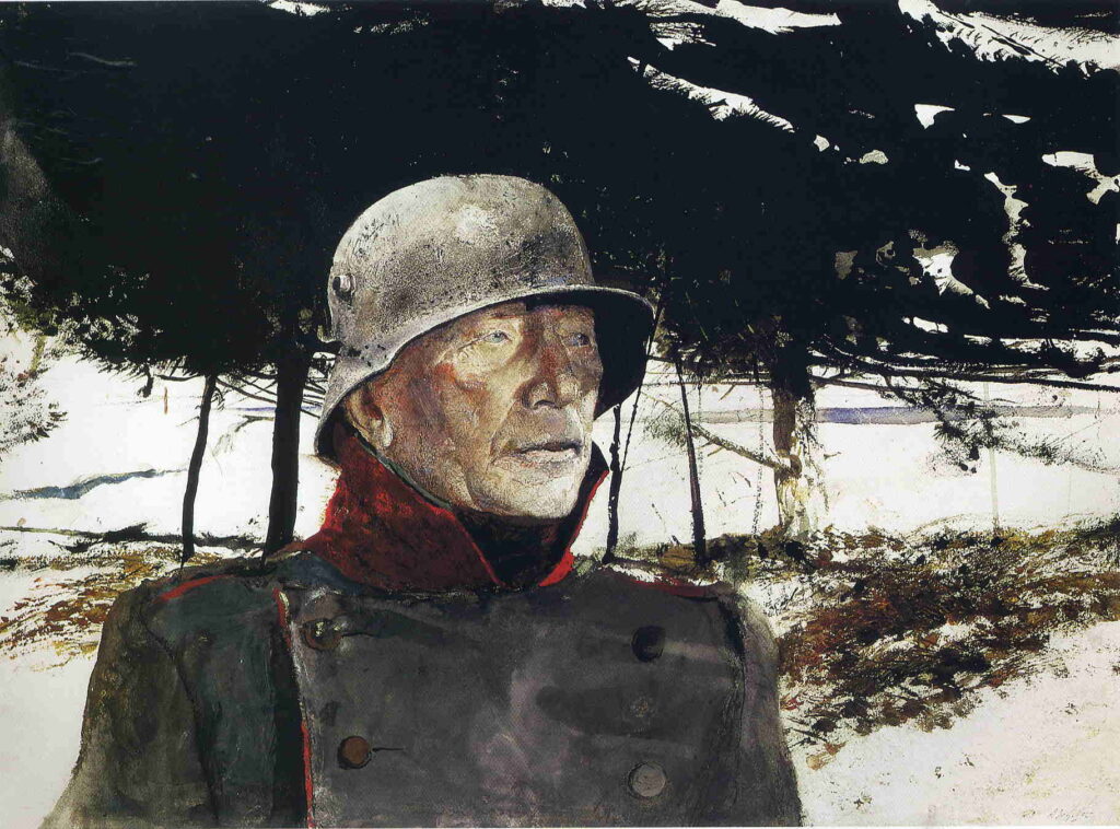 The German - Andrew Wyeth Tablo