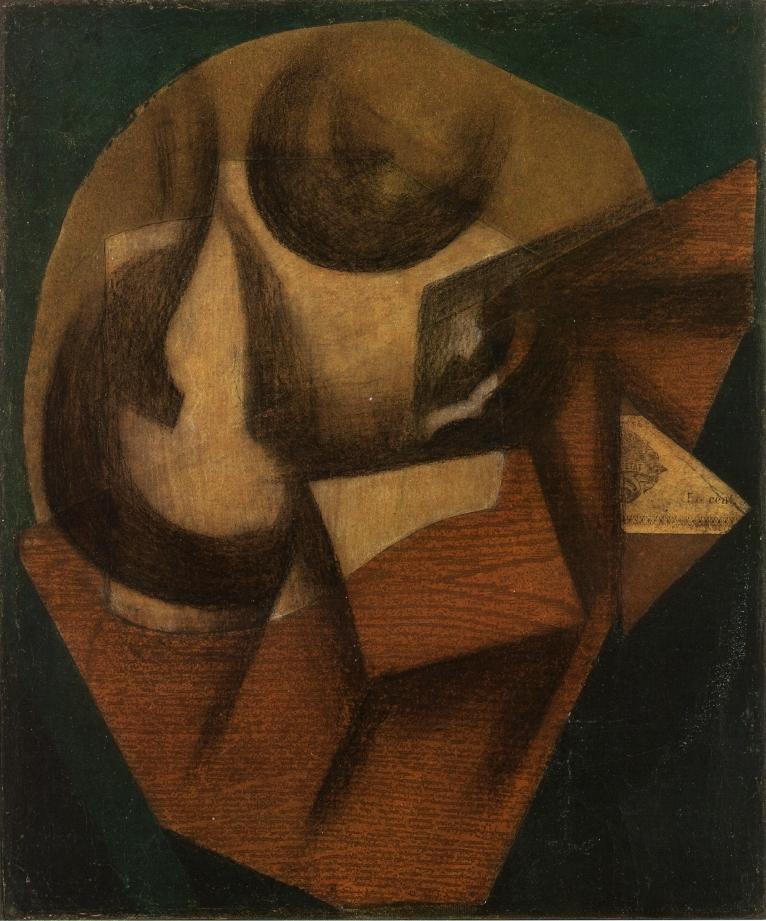 The Glass (1914) - Juan Gris Tablo