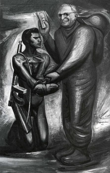 The Good Neighbor (1951) – David Alfaro Siqueiros Tablo
