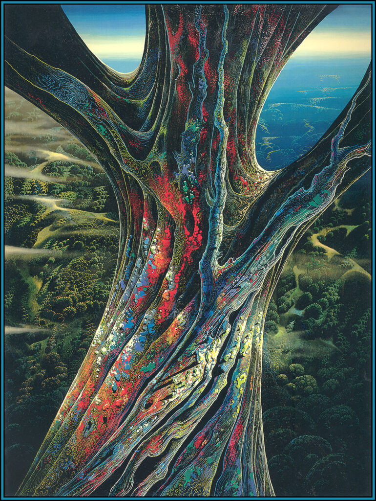 The Great Jewel Tree - Eyvind Earle Tablo