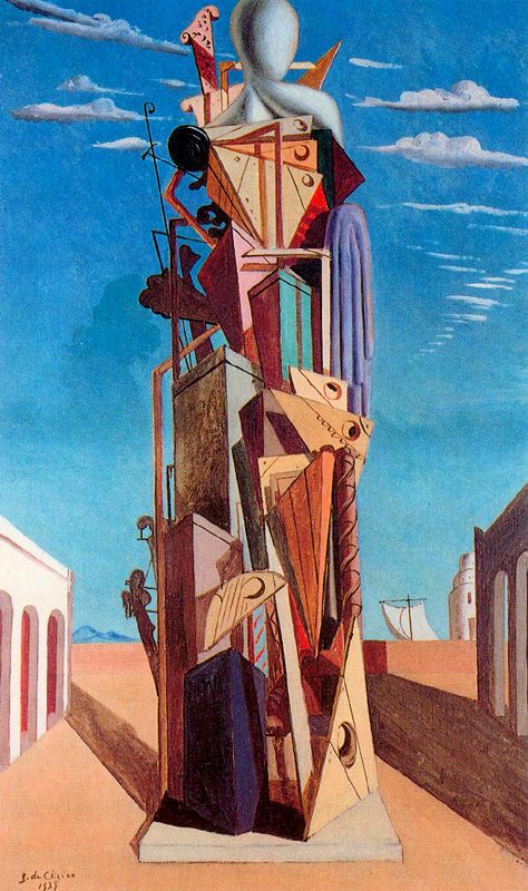 The Great Machine (1925) – Giorgio de Chirico Tablo