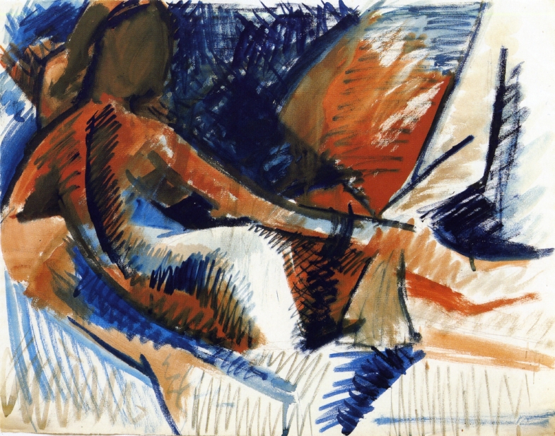 The Great Odalisque (after Ingres) (1907) - Pablo Picasso Tablo