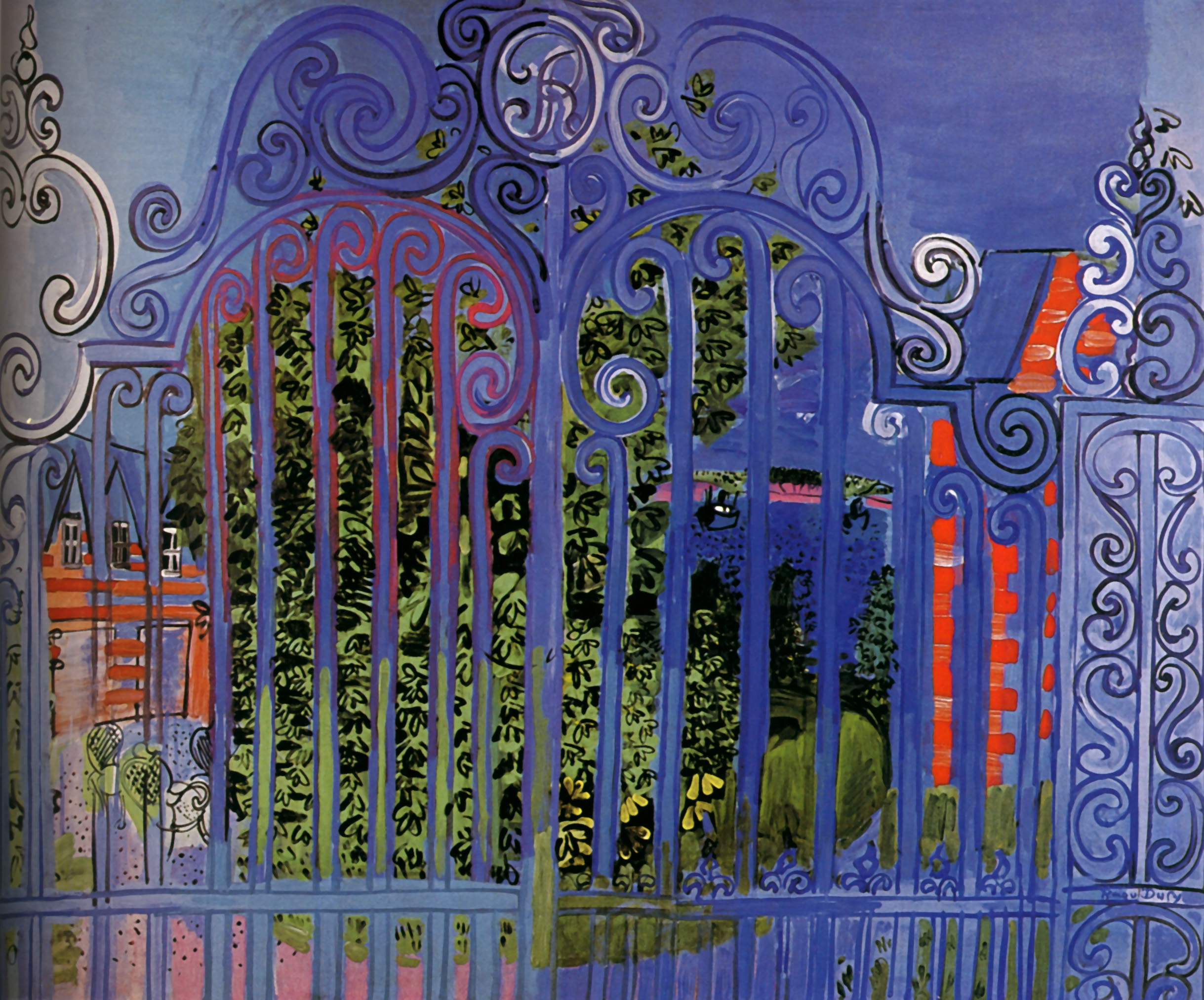 The Grid (1930) - Raoul Dufy Tablo