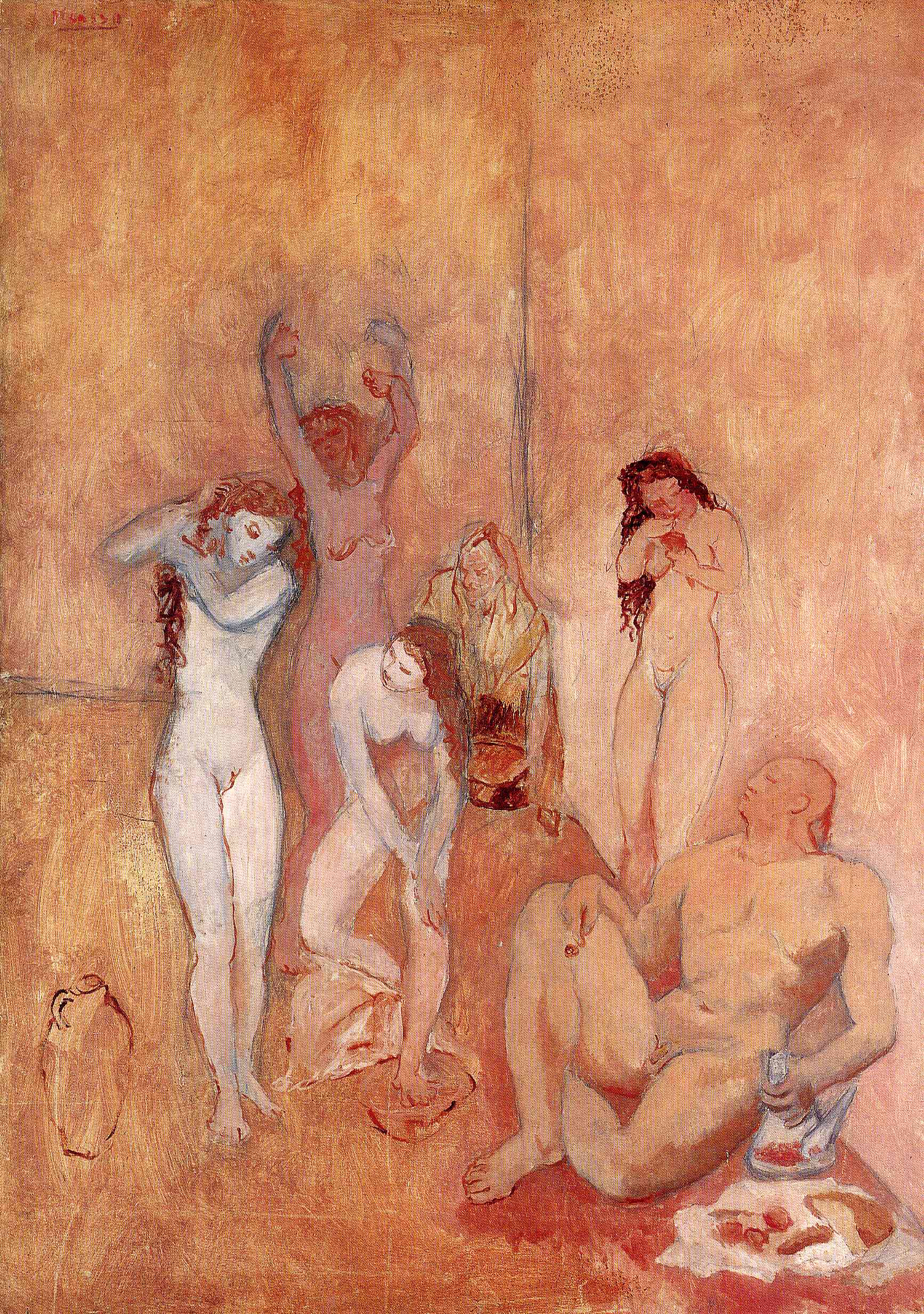 The Harem (1906) - Pablo Picasso Tablo