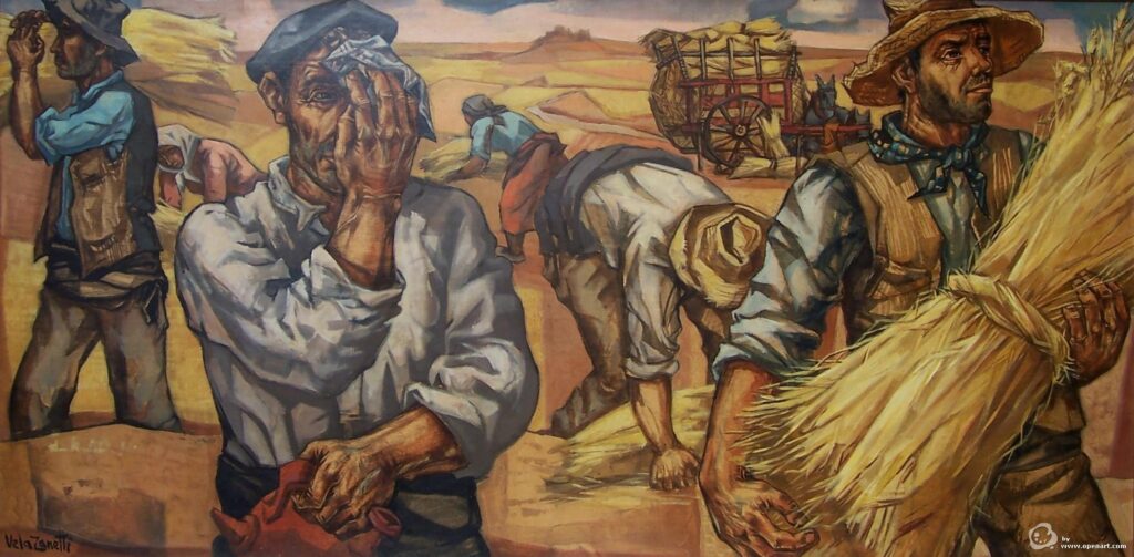 The Harvest - Vela Zanetti Tablo