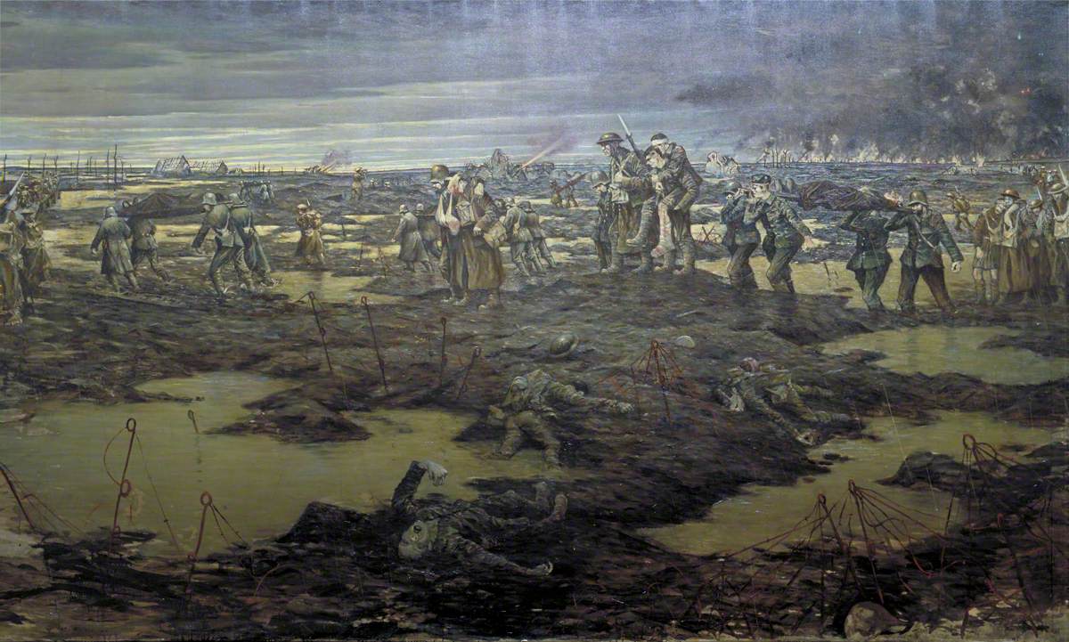The Harvest of Battle (1919) - C. R. W. Nevinson Tablo
