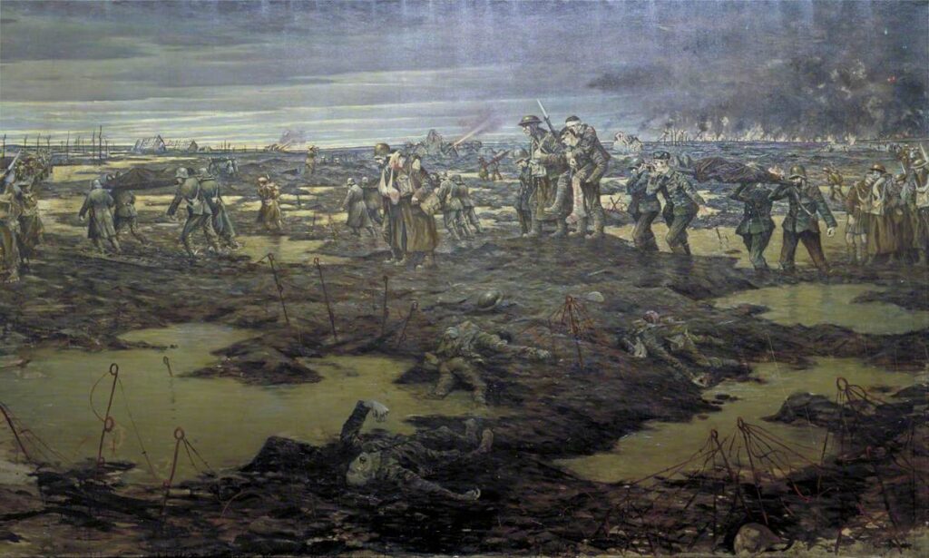The Harvest of Battle (1919) - C. R. W. Nevinson Tablo