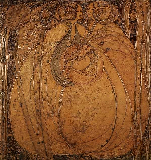 The Heart Of The Rose (1901) – Margaret Macdonald Tablo
