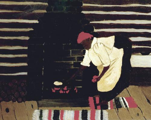 The Hoe Cake (1946) – Horace Pippin Tablo