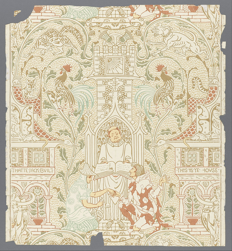 The House that Jack Built (1886) – Walter Crane Tablo