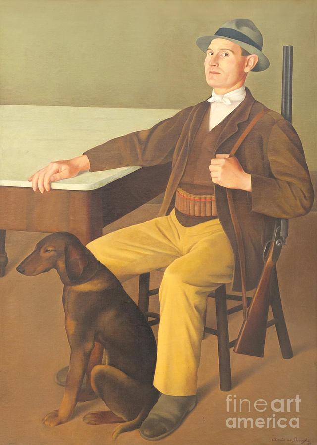 The Hunter – Antonio Donghi Tablo