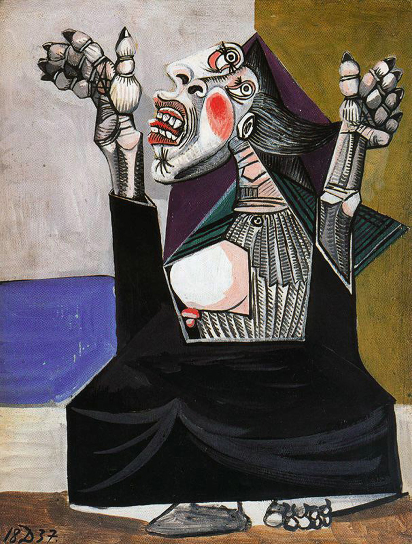 The Imploring (1937) - Pablo Picasso Tablo