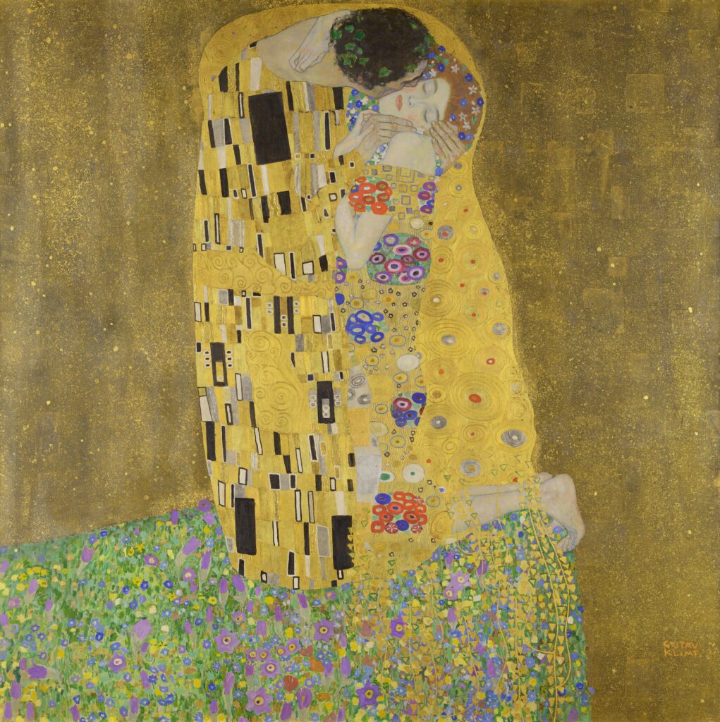 The Kiss (1907) - Gustav Klimt Tablo
