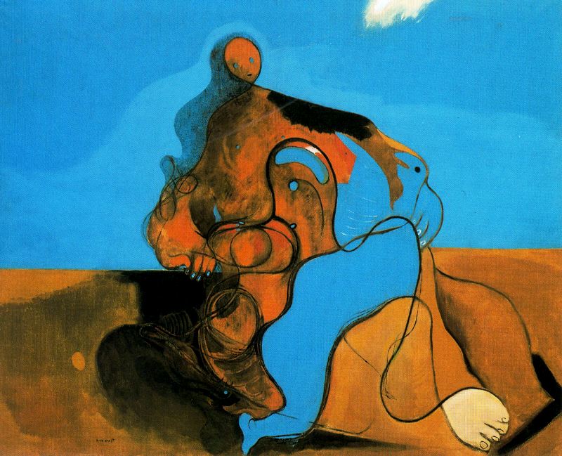 The Kiss (1927) – Max Ernst Tablo