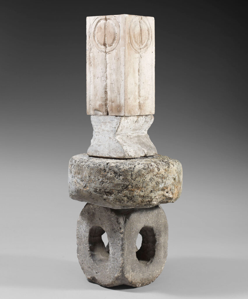 The Kiss (Column) (1935) - Constantin Brâncuși Tablo