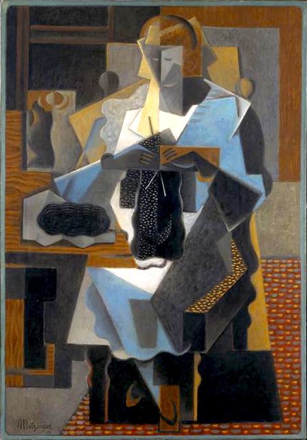The Knitter (1919) - Jean Metzinger Tablo
