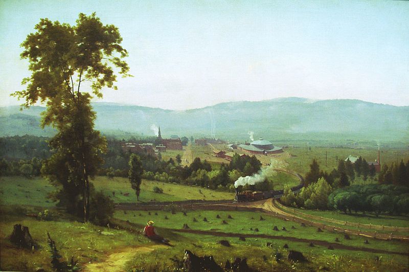 The Lackawanna Valley (1855) - George Inness Tablo