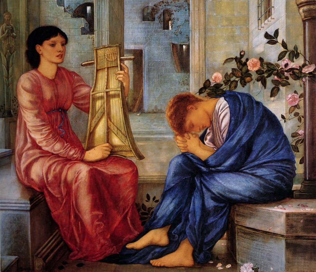 The Lament (1865) – Edward Burne-Jones Tablo