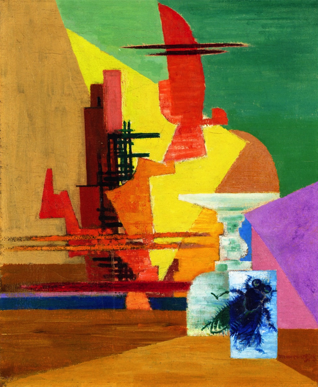 The Large Fly (1937) - Louis Marcoussis Tablo