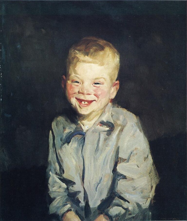 The Laughing Boy (Jobie) - Robert Henri Tablo