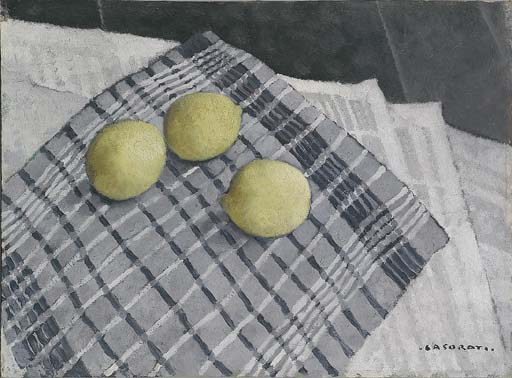 The Lemons (1930) – Felice Casorati Tablo