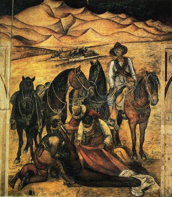 The Liberation ofThe Peon (1923) – Diego Rivera Tablo