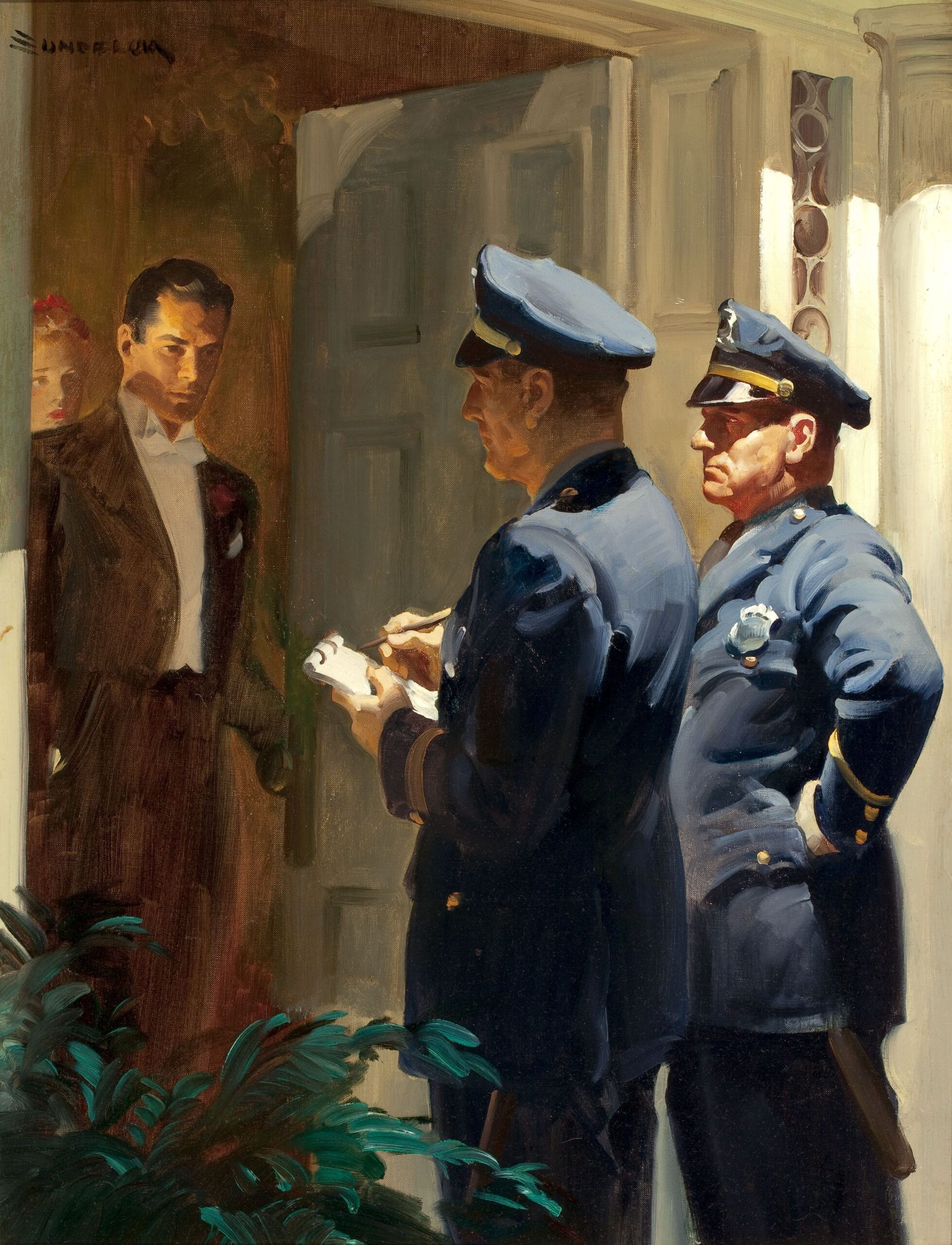 The Man Next Door - Haddon Sundblom Tablo
