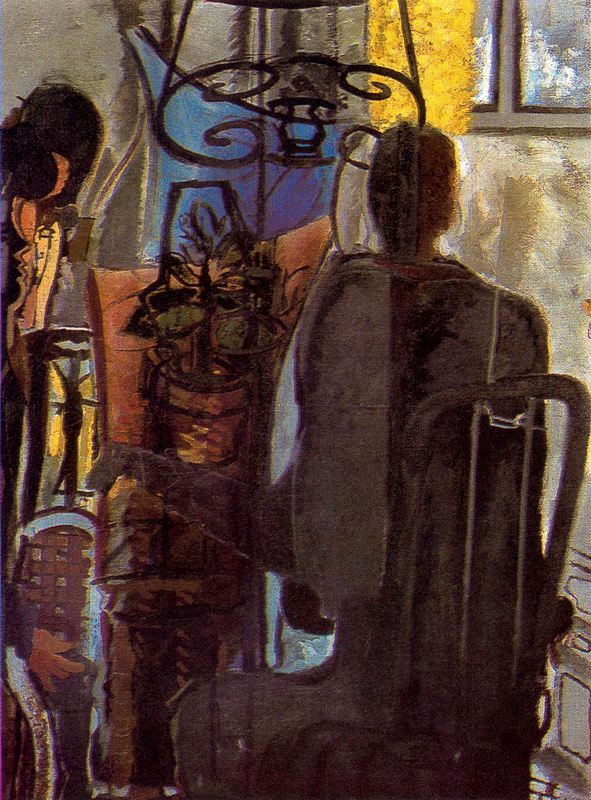 The Man of the Guitar - Georges Braque Tablo