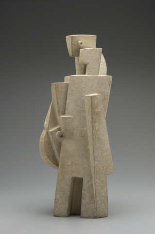 The Man with the Mandolin (1917) - Jacques Lipchitz Tablo
