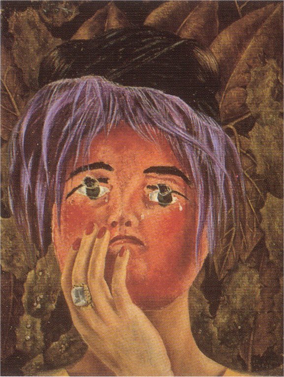 The Mask (1945) – Frida Kahlo Tablo