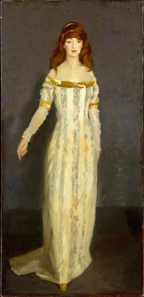 The Masquerade Dress (1911) - Robert Henri Tablo