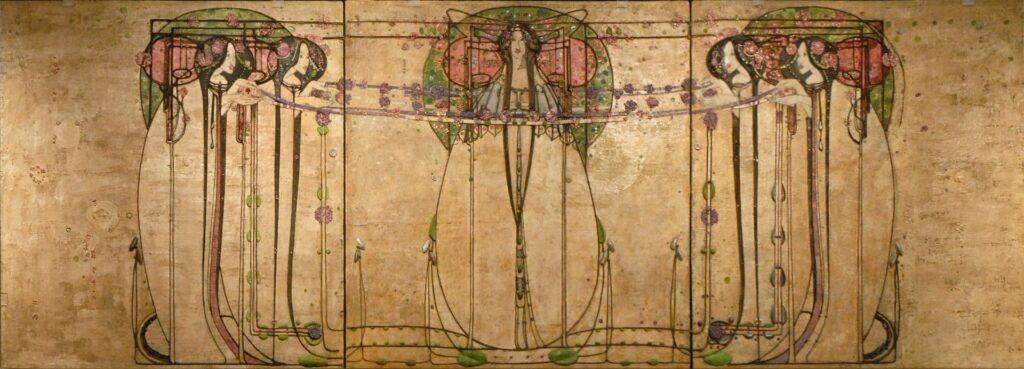 The May Queen (1900) – Margaret Macdonald Tablo
