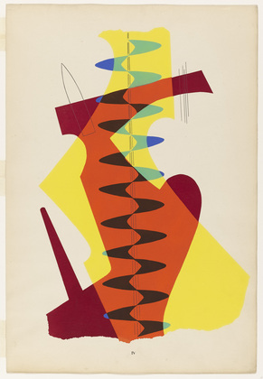 The Meeting from the portfolio Revolving Doors (1926) – Man Ray Tablo